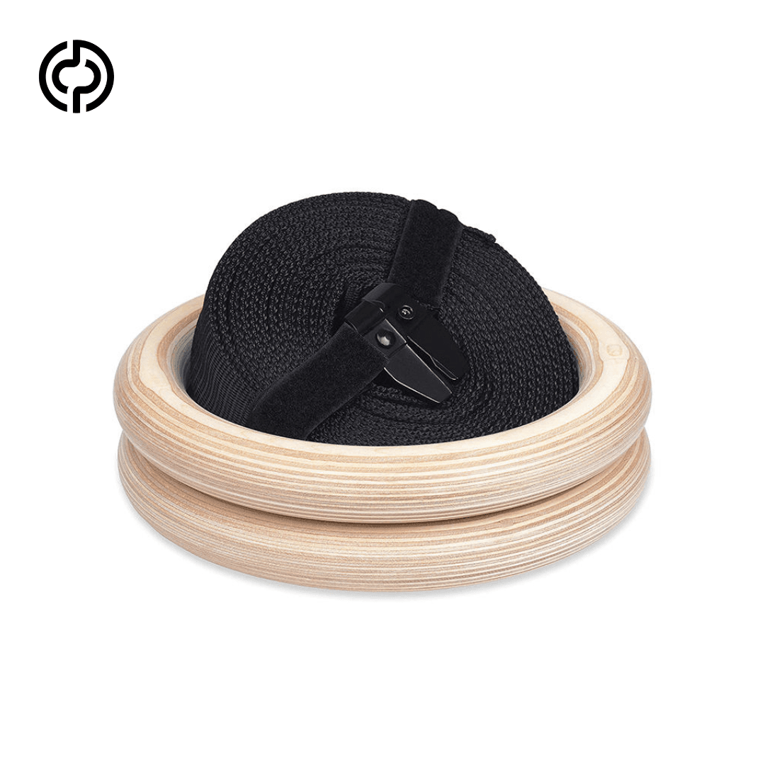 Premium Wooden Gymnastic Rings